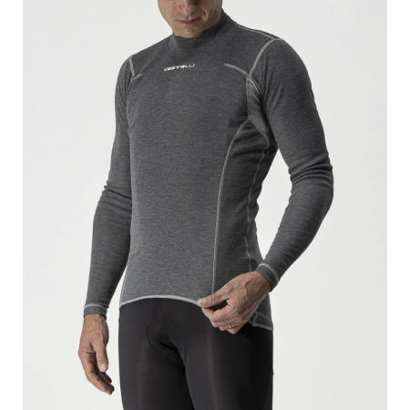 maillot de corps ml flanders warm gris l  CASTELLI  BIKERY