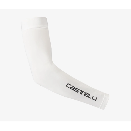 manchettes upf 50 light blanc l  CASTELLI  BIKERY