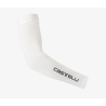 manchettes upf 50 light blanc l  CASTELLI  BIKERY