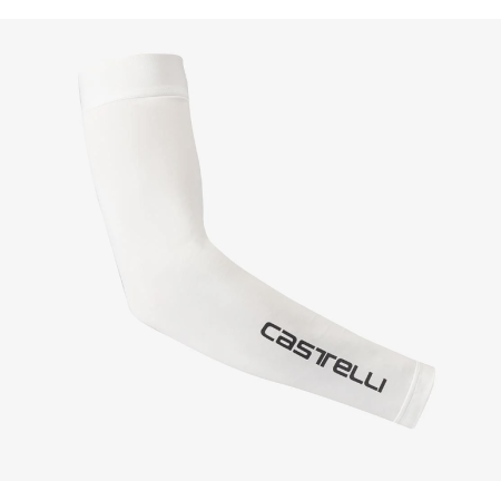 manchettes upf 50 light blanc xl  CASTELLI  BIKERY