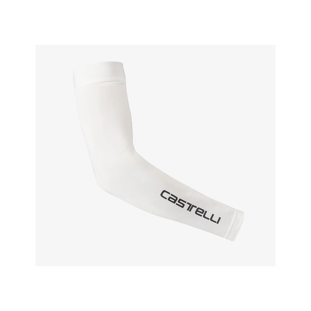 manchettes upf 50 light blanc xl  CASTELLI  BIKERY