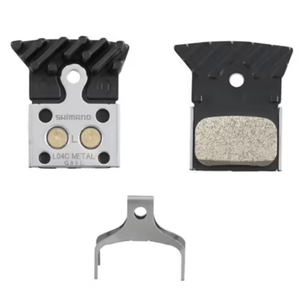 plaquettes frein metal l04c inclus resso  SHIMANO  BIKERY