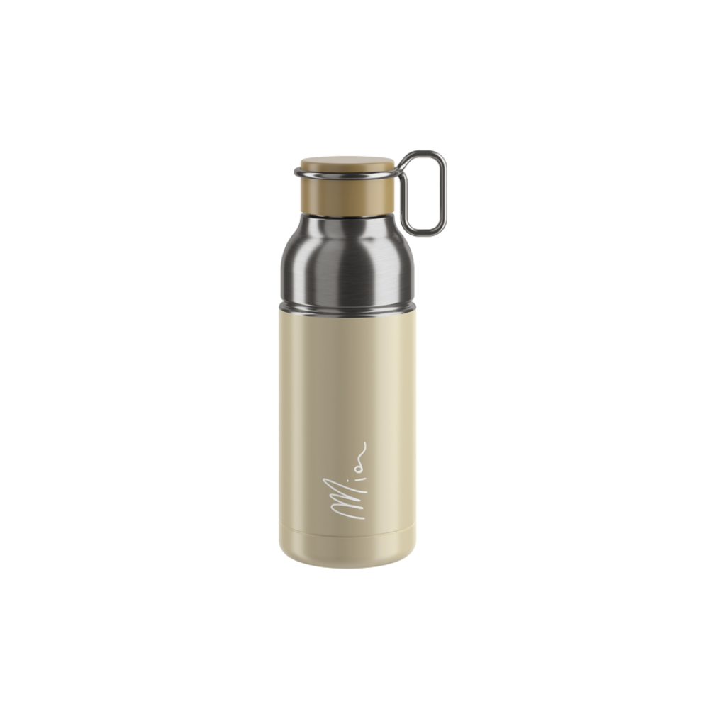 elite bidon mia beigesilver 650ml    BIKERY