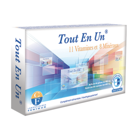 tout en un® 60 gelules        11 vitam    BIKERY