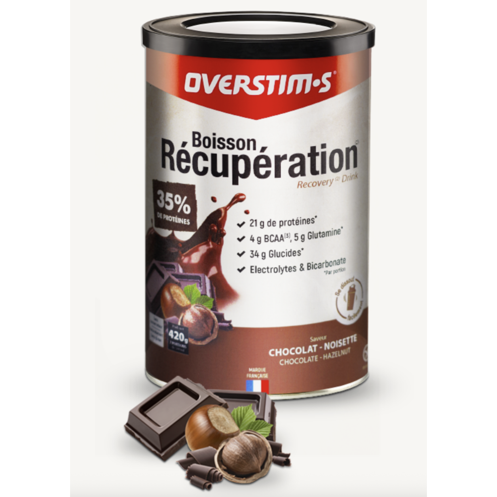 boisson de recuperation elite choconoisette OVERSTIM BIKERY boisson de recuperation elite choconoisette OVERSTIM BIKERY