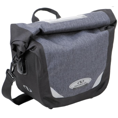 sacoche guidon glenford norco tweed gris 29x21x15  LOOK  BIKERY