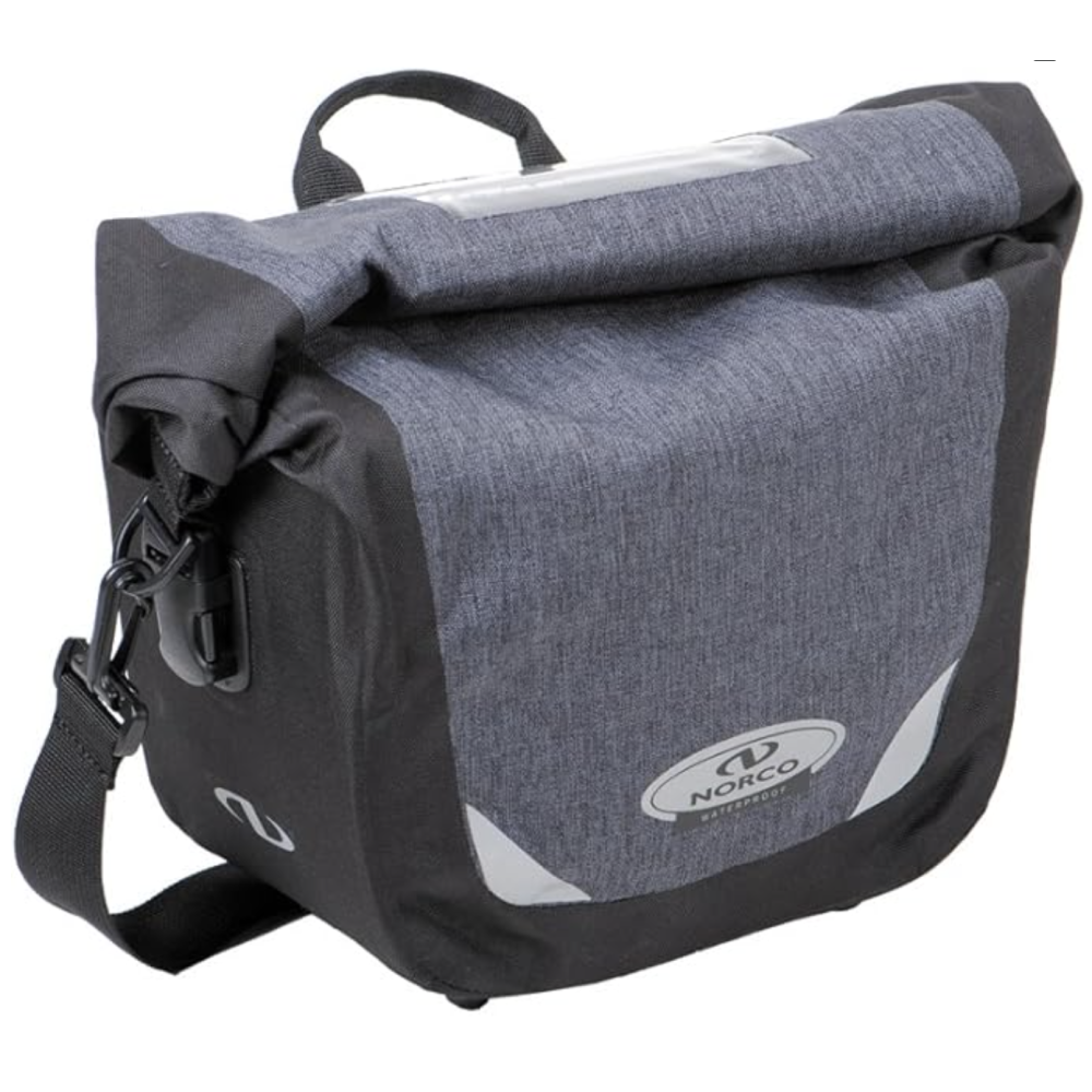 sacoche guidon glenford norco tweed gris 29x21x15  LOOK  BIKERY
