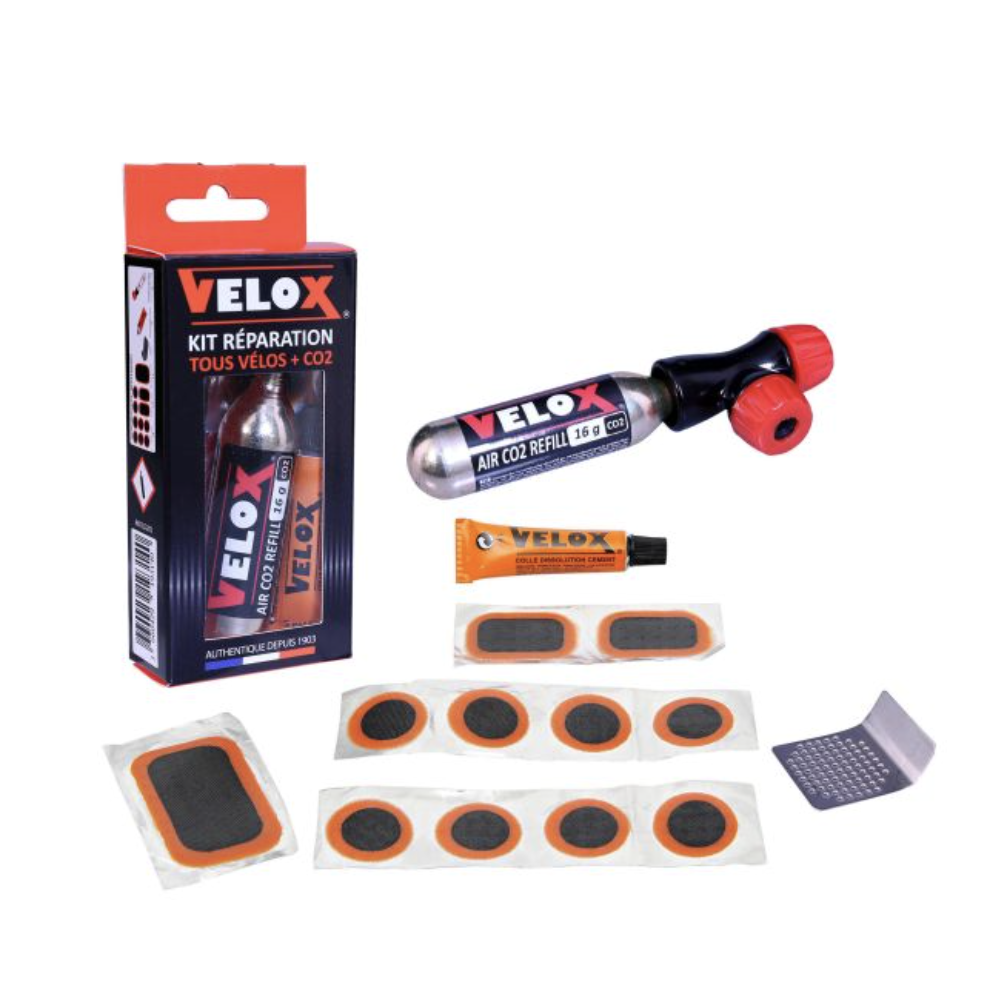 kit de reparation  co2 16g  regulateur  VELOX  BIKERY