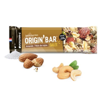 origin bar noix de cajou  amande  OVERSTIM  BIKERY