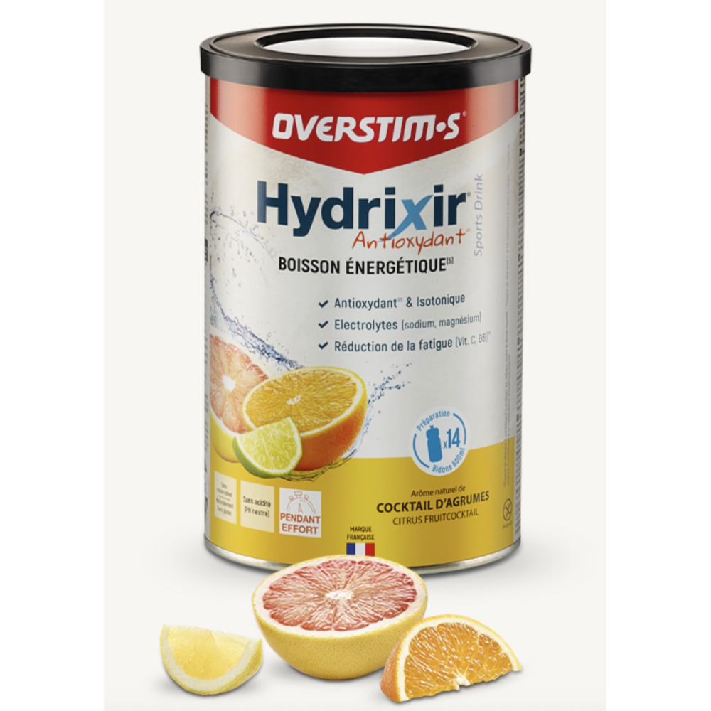 hydrixir antioxydant cocktail dagrumes  OVERSTIM  BIKERY