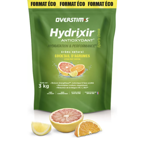 hydrixir antioxydant cocktail dagrumes  OVERSTIM  BIKERY