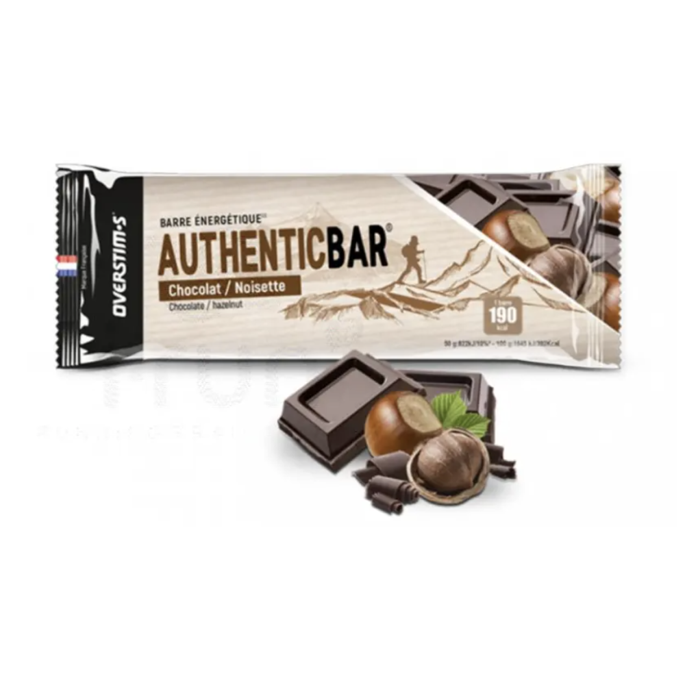 authentic bar chocolat  noisette  OVERSTIM  BIKERY