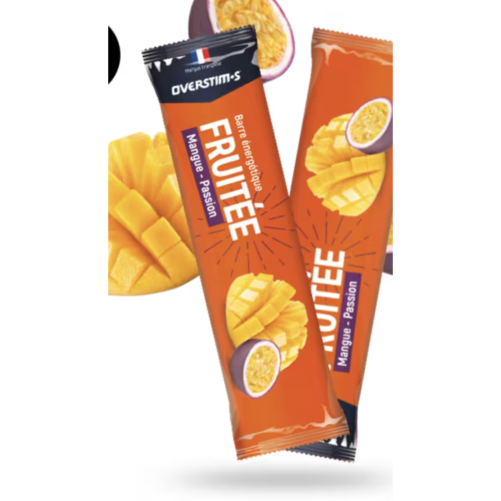 barre fruitee mangue  passion  OVERSTIM  BIKERY