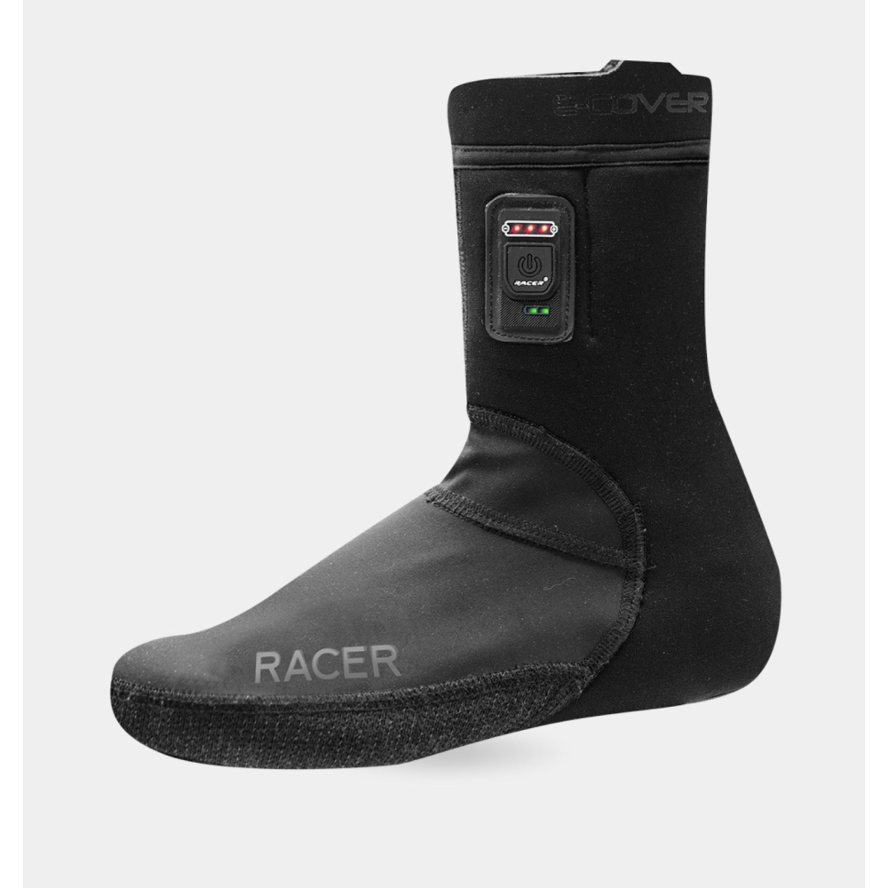 couvre chaussure chauffant  BLACK GREEN  BIKERY