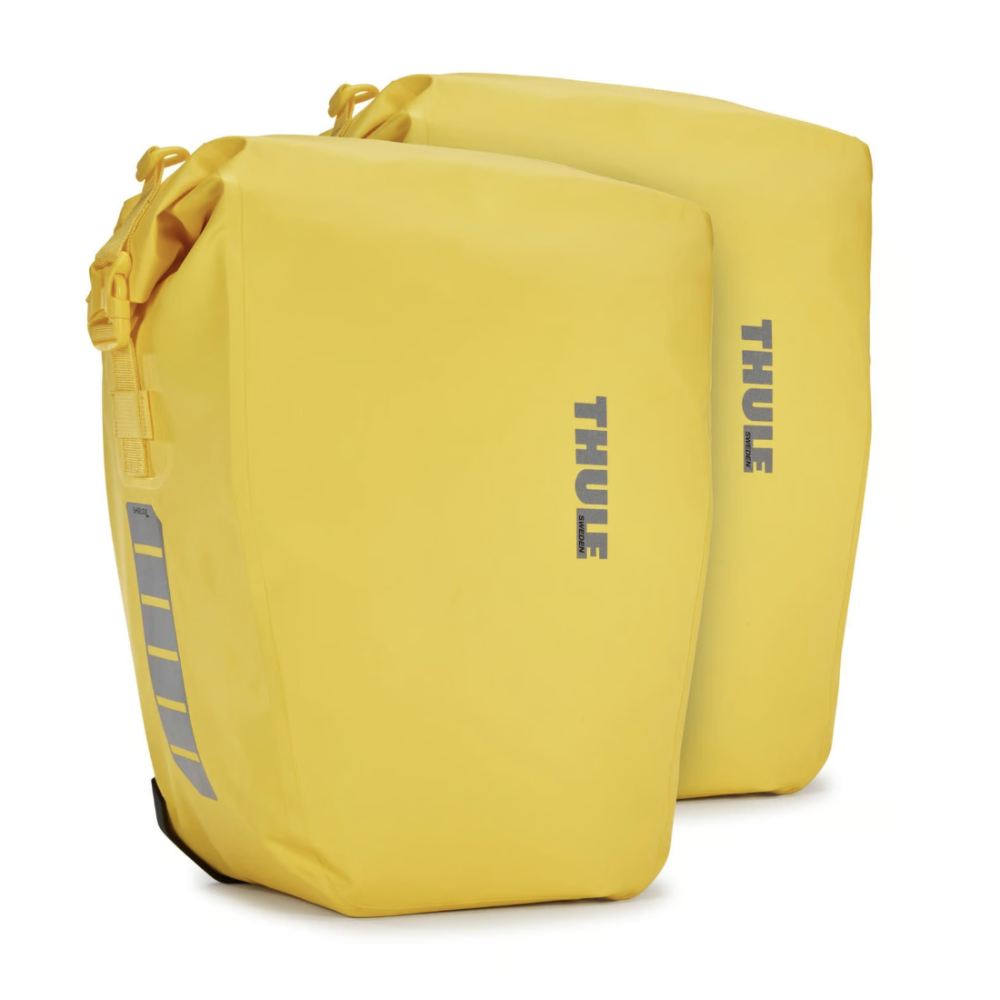 shield pannier 25l l pair  yellow  THULE  BIKERY