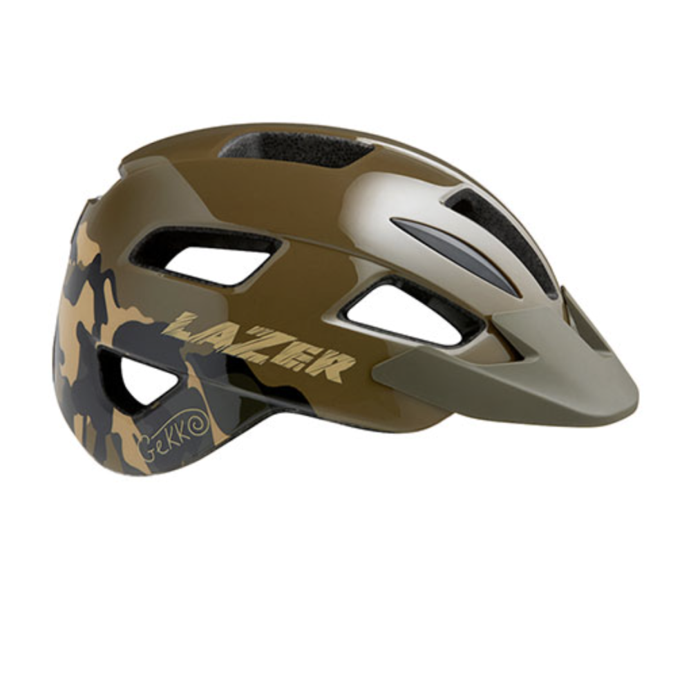 lazer helmet gekko cecpsc dark green ca    BIKERY