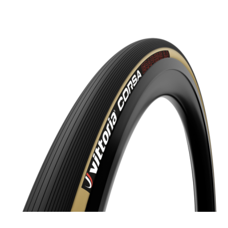 pneu route corsa beigenoir 700x23c g20    BIKERY