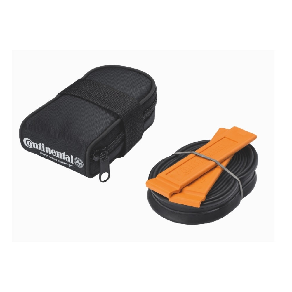 SACOCHE DE SELLE + CHAMBRE 28 + 2 DEMONTES PNEUS