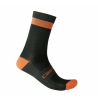 chaussettes alpha 18 vert kakirouge xxl  CASTELLI  BIKERY