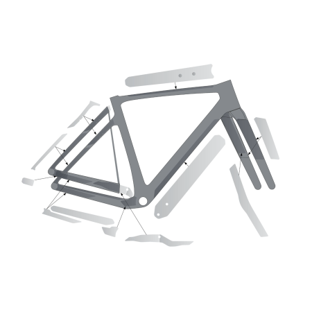 syn frame protection kit addict gravel c  SYNCROS  BIKERY