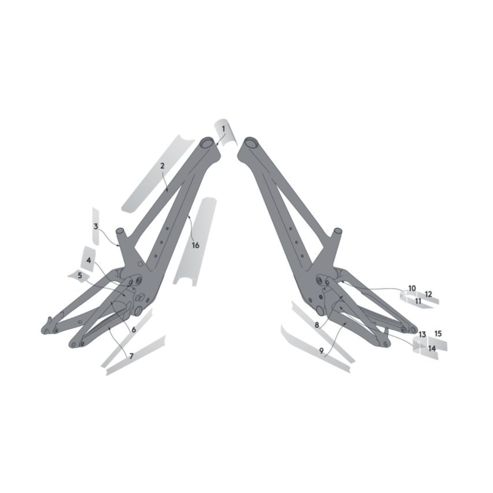 syn frame protection kit genius carbon c  SYNCROS  BIKERY